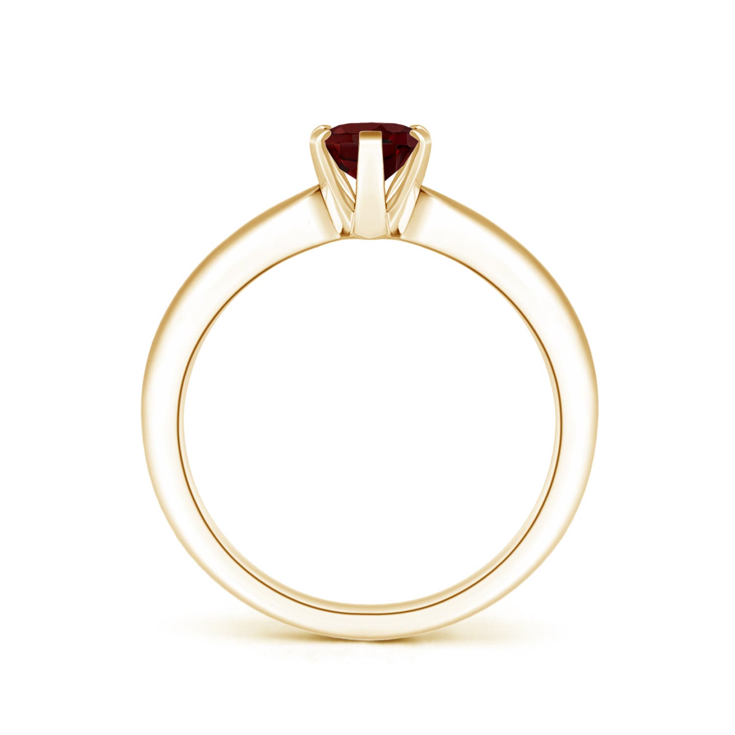 AAA - Garnet / 0.9 CT / 14 KT Yellow Gold