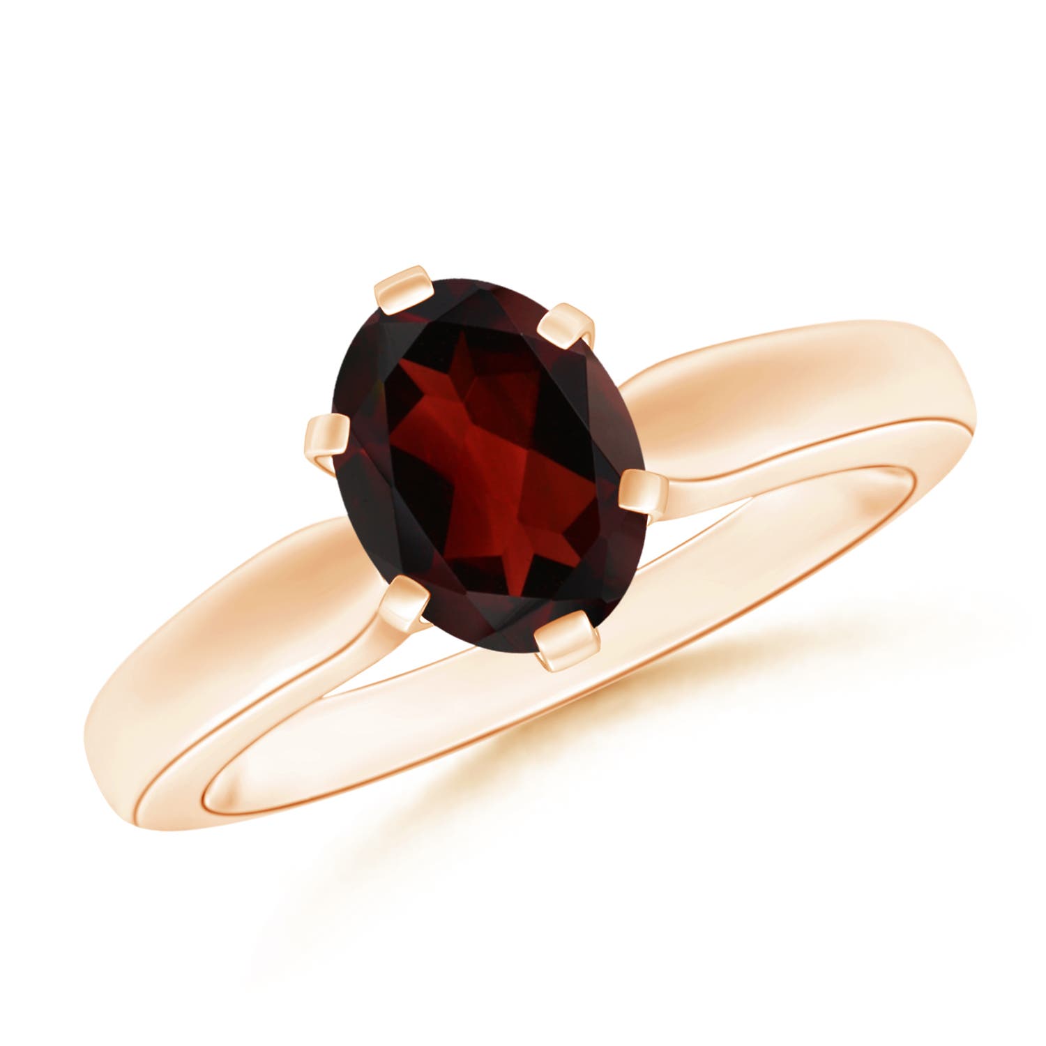 AA - Garnet / 1.45 CT / 14 KT Rose Gold