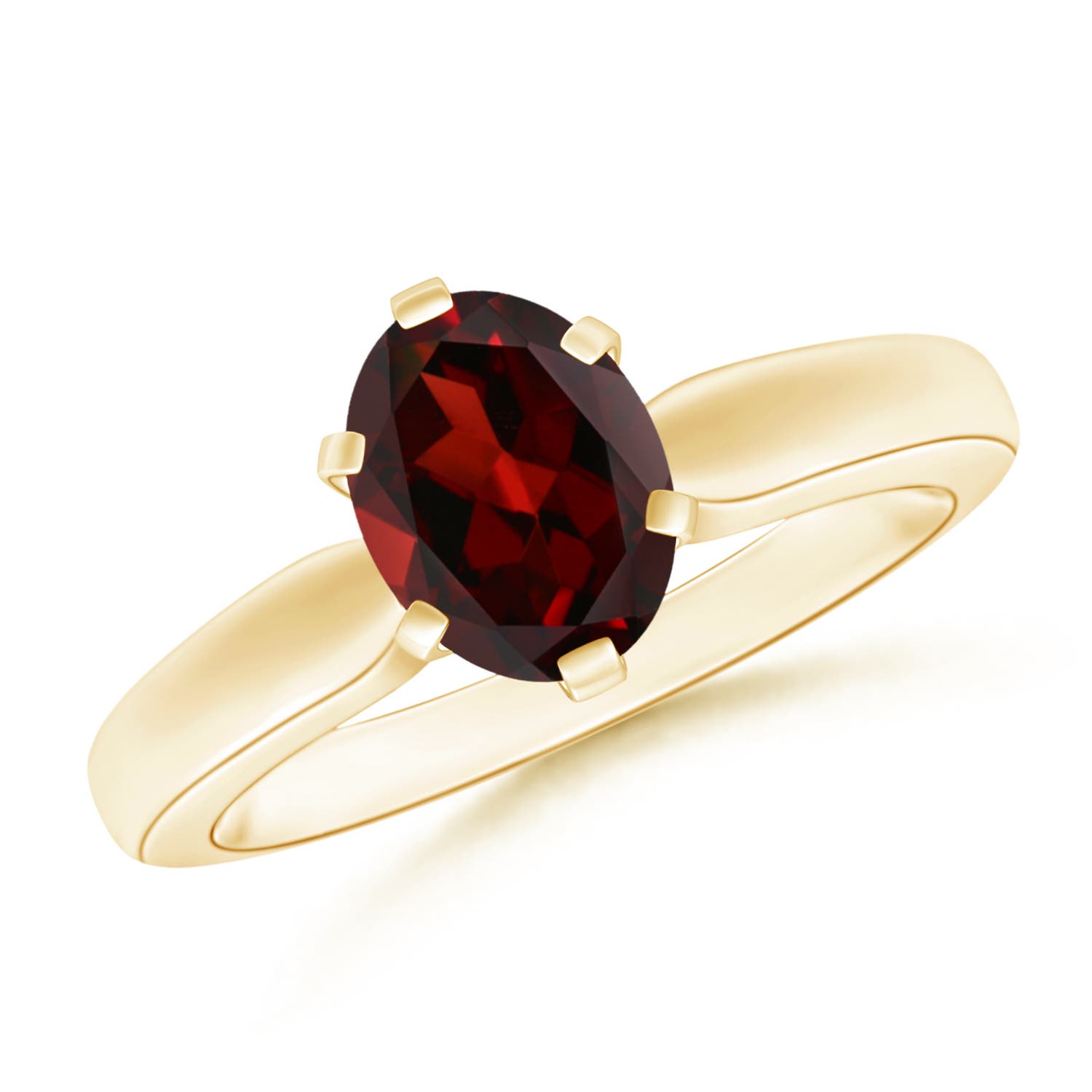 AAA - Garnet / 1.45 CT / 14 KT Yellow Gold