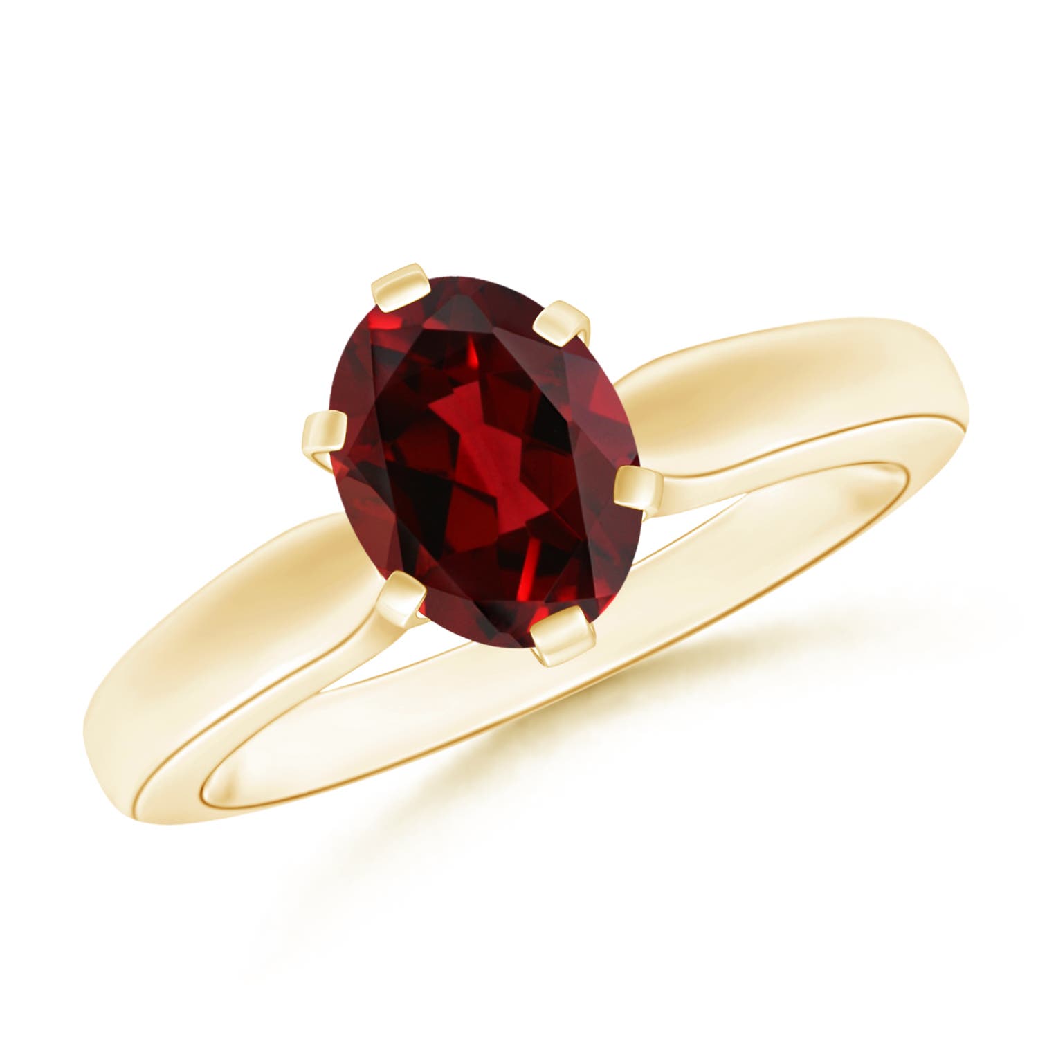 AAAA - Garnet / 1.45 CT / 14 KT Yellow Gold