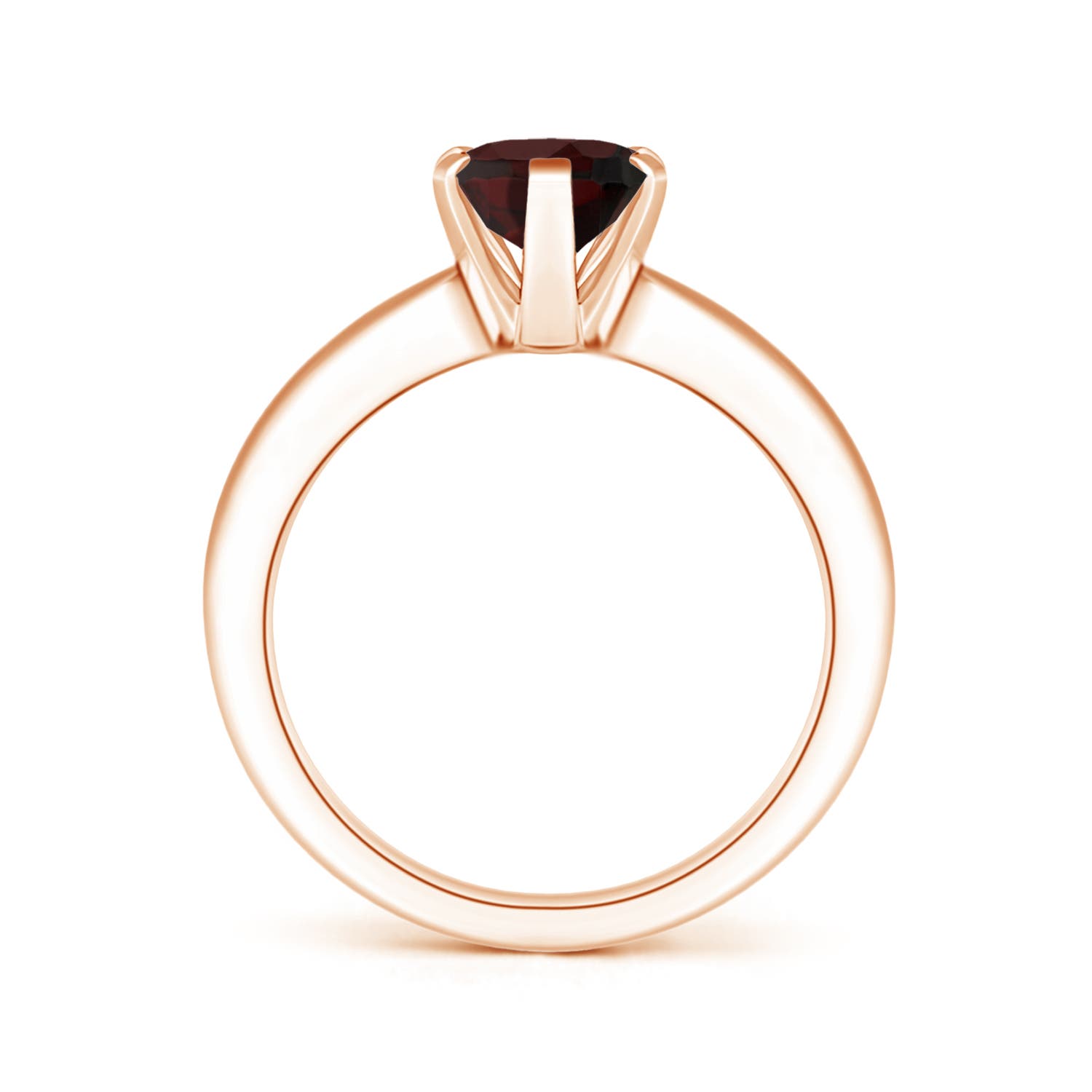 A - Garnet / 2 CT / 14 KT Rose Gold