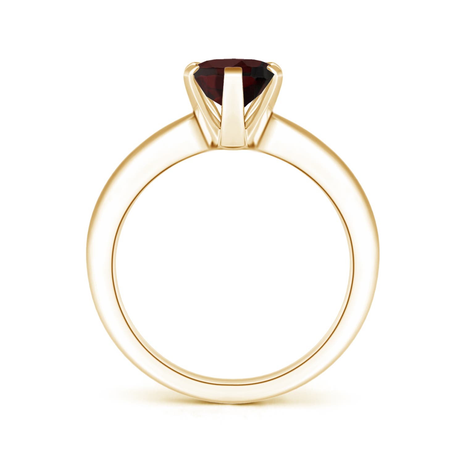 A - Garnet / 2 CT / 14 KT Yellow Gold