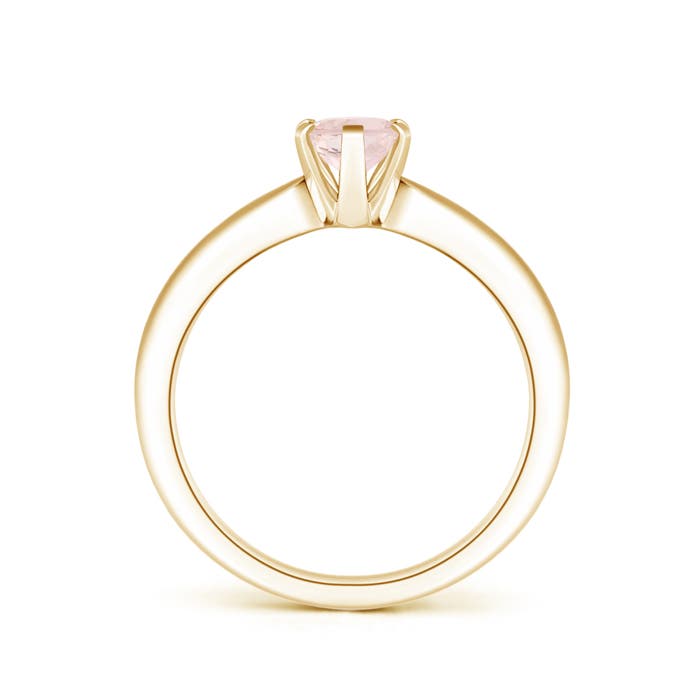 A - Morganite / 0.7 CT / 14 KT Yellow Gold