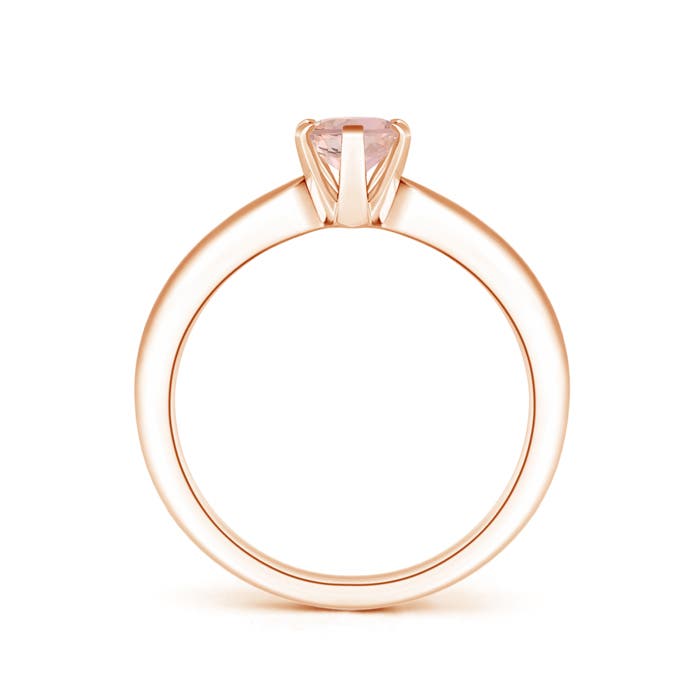 AAAA - Morganite / 0.7 CT / 14 KT Rose Gold