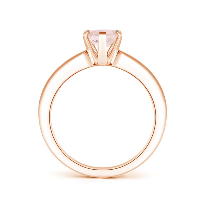 A - Morganite / 1.1 CT / 14 KT Rose Gold