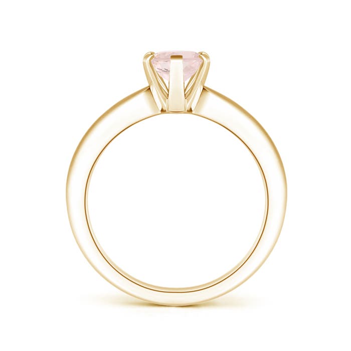 A - Morganite / 1.1 CT / 14 KT Yellow Gold