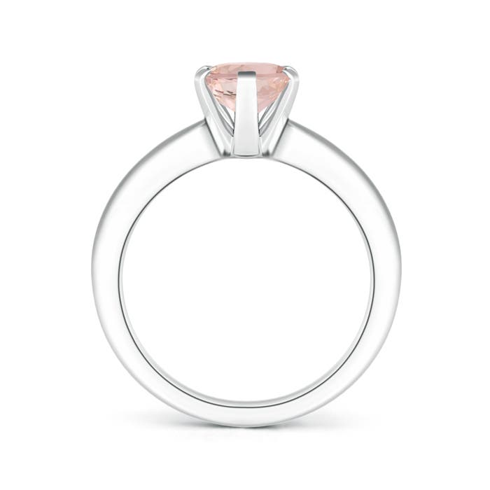 AA - Morganite / 1.65 CT / 14 KT White Gold