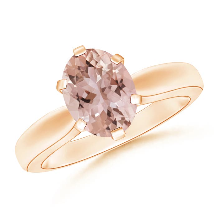 AAA - Morganite / 1.65 CT / 14 KT Rose Gold