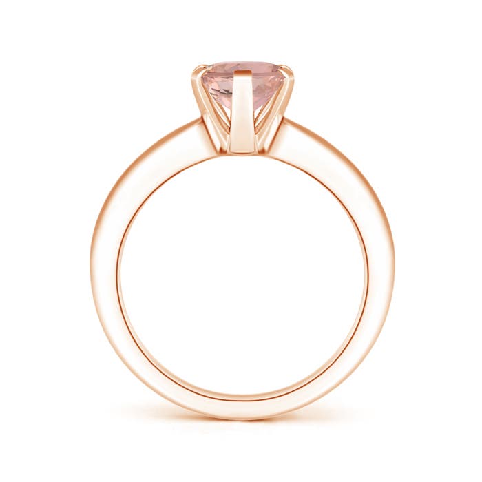 AAAA - Morganite / 1.65 CT / 14 KT Rose Gold