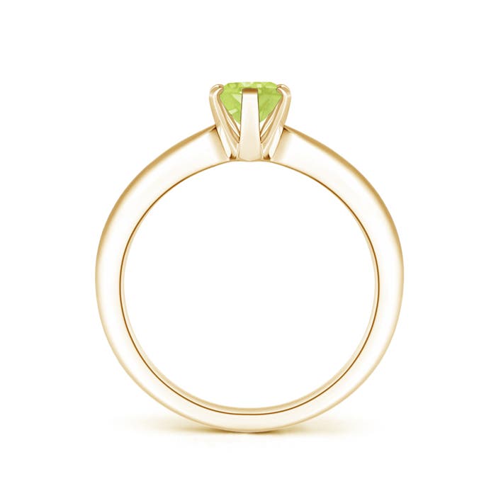 A - Peridot / 0.85 CT / 14 KT Yellow Gold