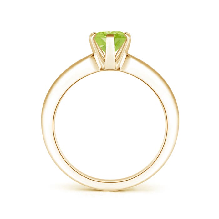 AA - Peridot / 1.35 CT / 14 KT Yellow Gold