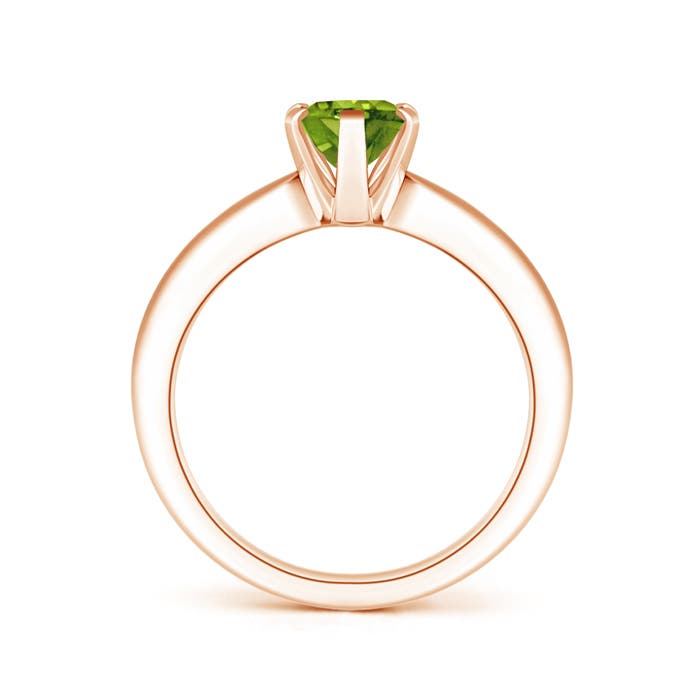 AAAA - Peridot / 1.35 CT / 14 KT Rose Gold