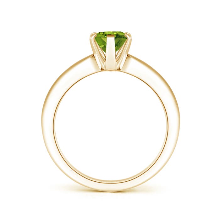 AAAA - Peridot / 1.35 CT / 14 KT Yellow Gold