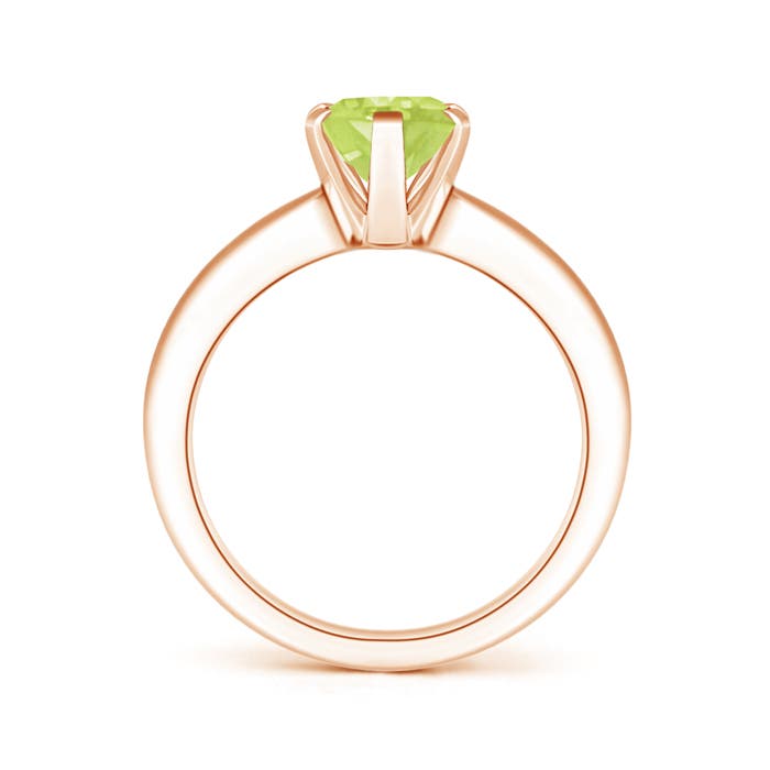 A - Peridot / 1.9 CT / 14 KT Rose Gold