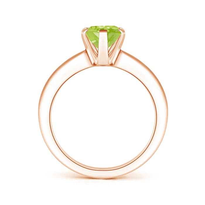 AA - Peridot / 1.9 CT / 14 KT Rose Gold