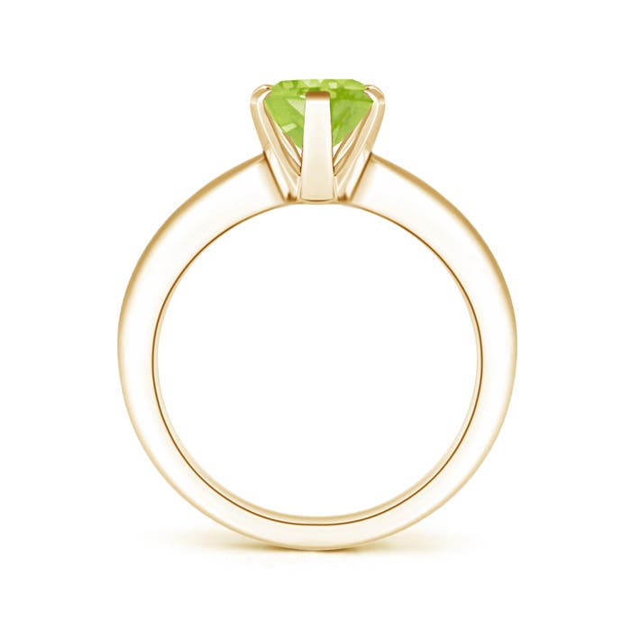 AA - Peridot / 1.9 CT / 14 KT Yellow Gold