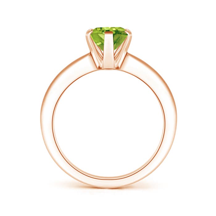 AAA - Peridot / 1.9 CT / 14 KT Rose Gold