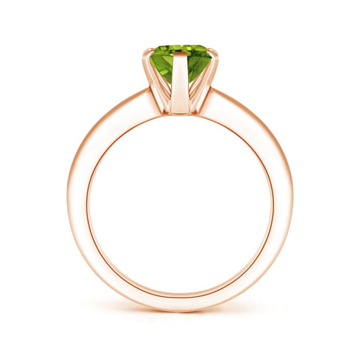 AAAA - Peridot / 1.9 CT / 14 KT Rose Gold