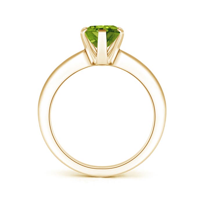 AAAA - Peridot / 1.9 CT / 14 KT Yellow Gold