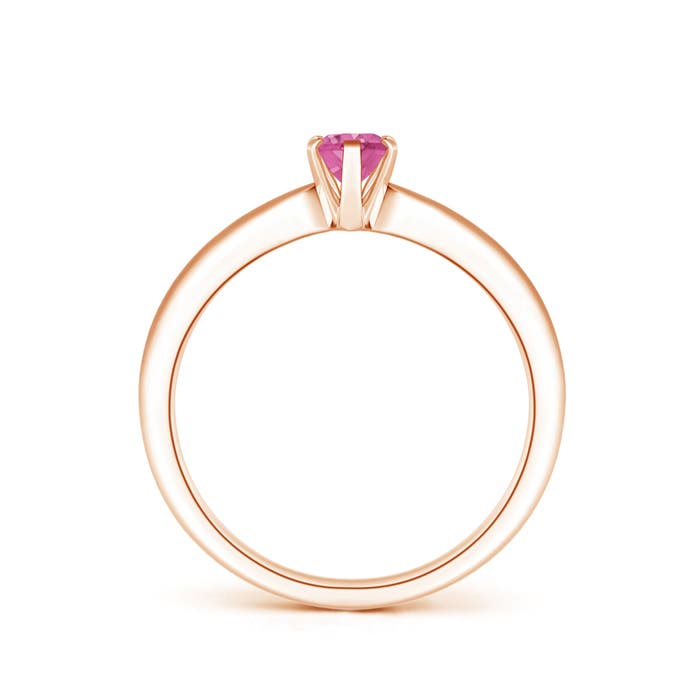 AAA - Pink Sapphire / 0.55 CT / 14 KT Rose Gold