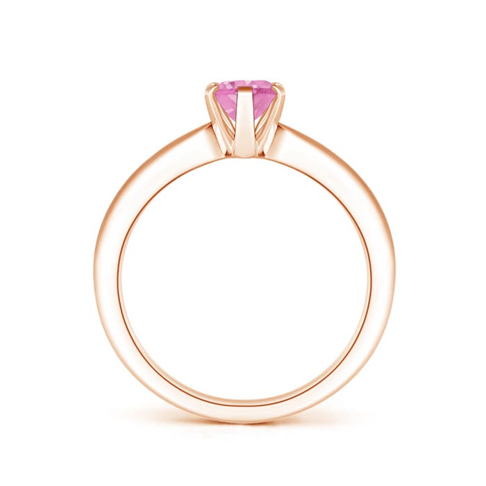 A - Pink Sapphire / 0.85 CT / 14 KT Rose Gold