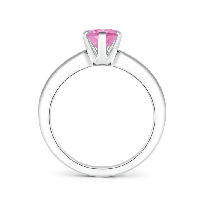 A - Pink Sapphire / 1.45 CT / 14 KT White Gold