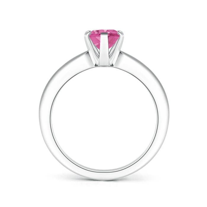 AAA - Pink Sapphire / 1.45 CT / 14 KT White Gold