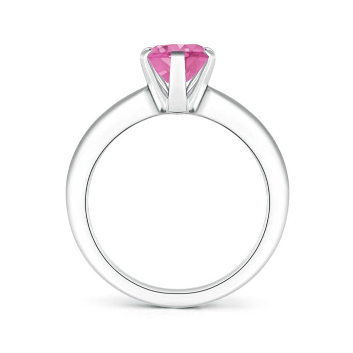 AA - Pink Sapphire / 1.9 CT / 14 KT White Gold