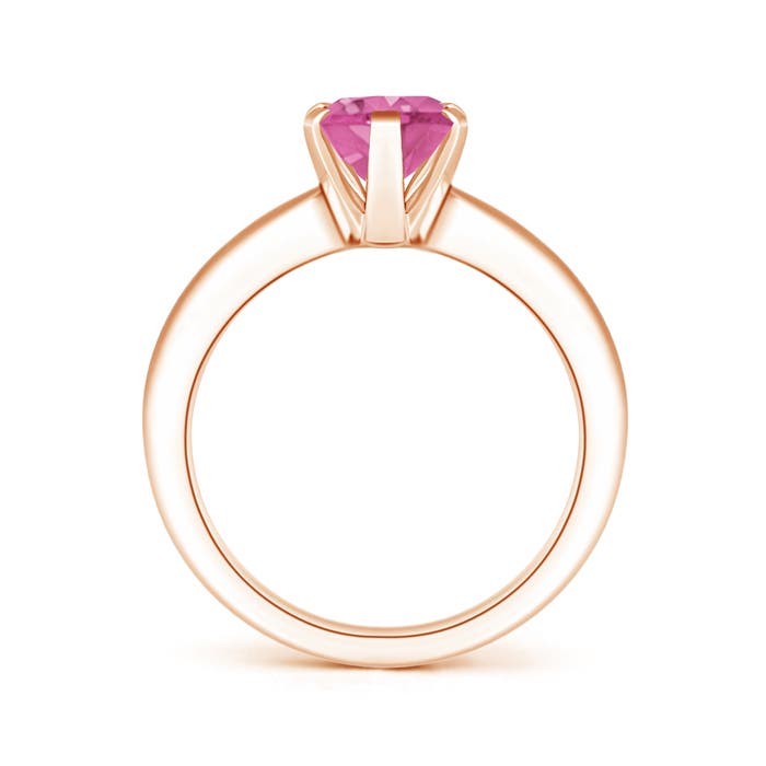 AAA - Pink Sapphire / 1.9 CT / 14 KT Rose Gold