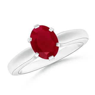 Oval AA Ruby