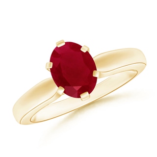 Oval AA Ruby