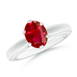 Oval AAA Ruby