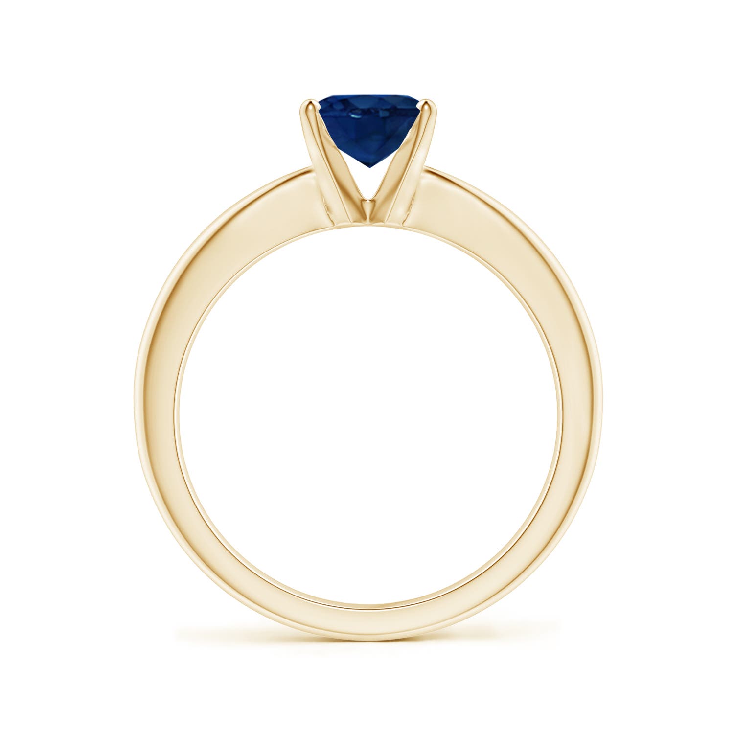 AA - Blue Sapphire / 1.55 CT / 14 KT Yellow Gold