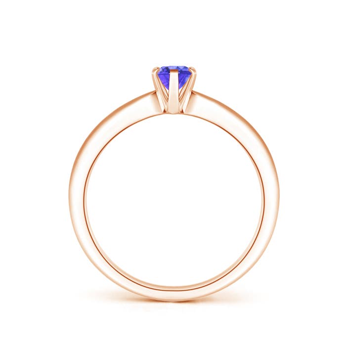 AAA - Tanzanite / 0.45 CT / 14 KT Rose Gold