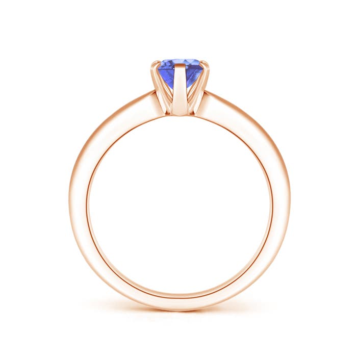 A - Tanzanite / 0.8 CT / 14 KT Rose Gold