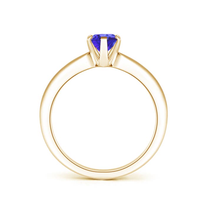 AA - Tanzanite / 0.8 CT / 14 KT Yellow Gold