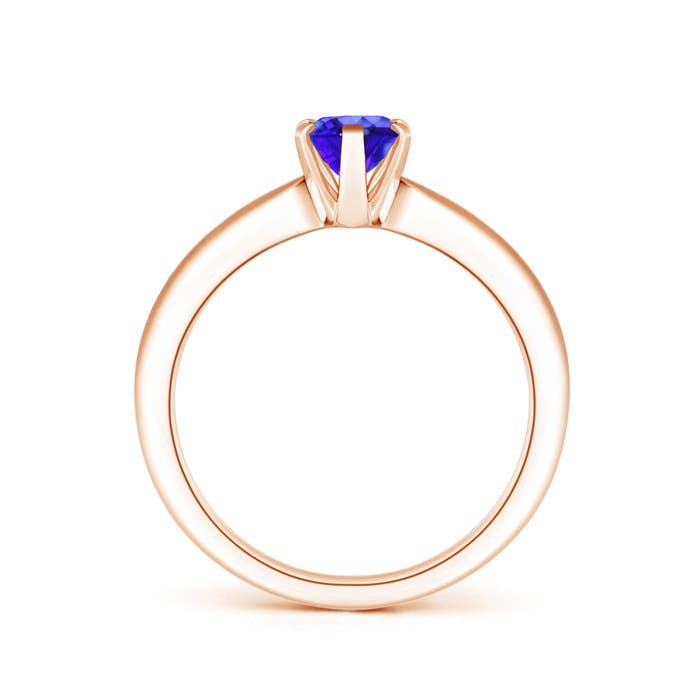 AAA - Tanzanite / 0.8 CT / 14 KT Rose Gold