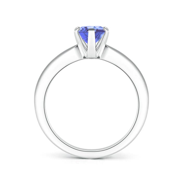 A - Tanzanite / 1.25 CT / 14 KT White Gold