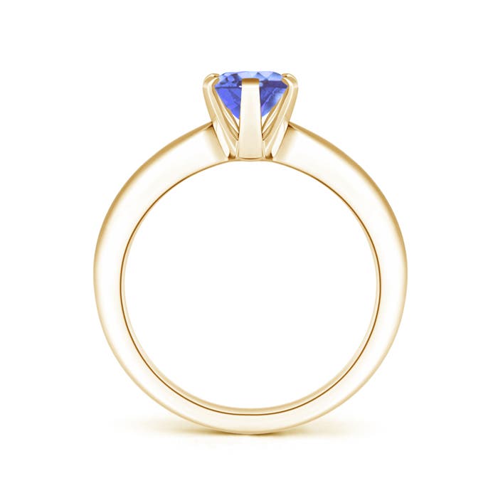 A - Tanzanite / 1.25 CT / 14 KT Yellow Gold