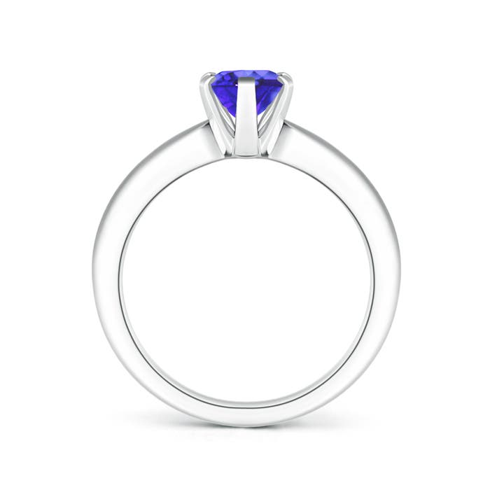 AA - Tanzanite / 1.25 CT / 14 KT White Gold