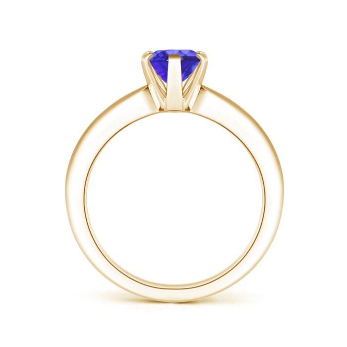 AA - Tanzanite / 1.25 CT / 14 KT Yellow Gold