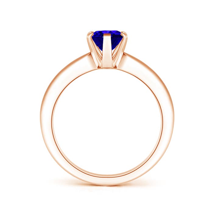 AAAA - Tanzanite / 1.25 CT / 14 KT Rose Gold