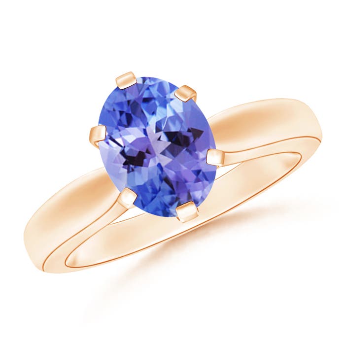 AA - Tanzanite / 1.9 CT / 14 KT Rose Gold