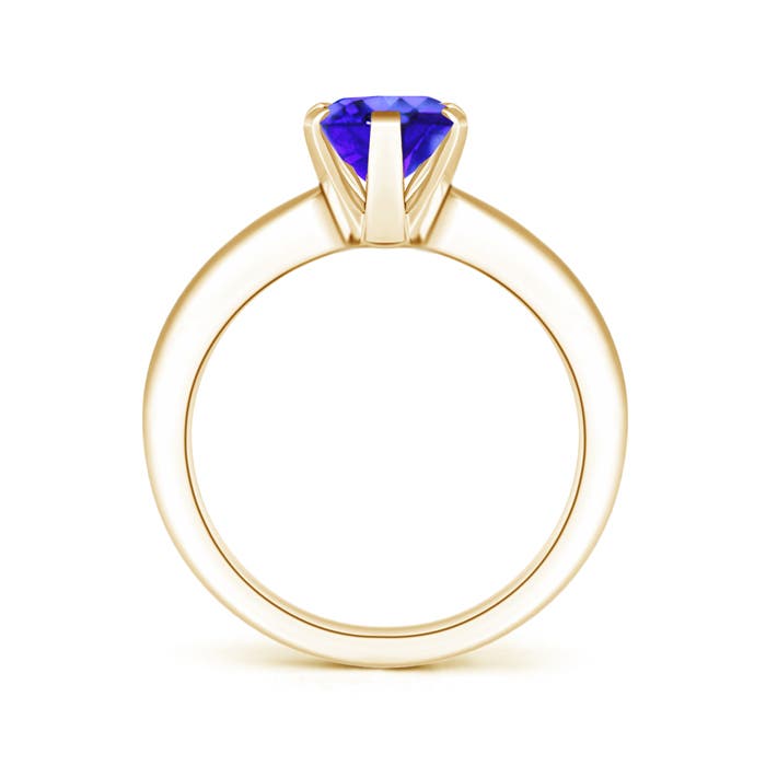 AAA - Tanzanite / 1.9 CT / 14 KT Yellow Gold