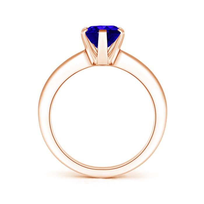 AAAA - Tanzanite / 1.9 CT / 14 KT Rose Gold