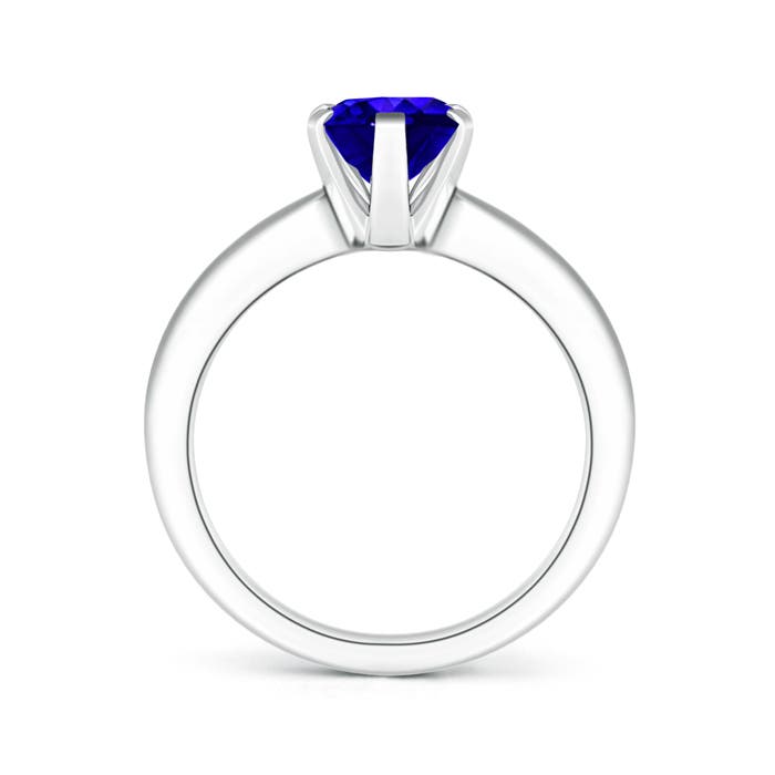 AAAA - Tanzanite / 1.9 CT / 14 KT White Gold