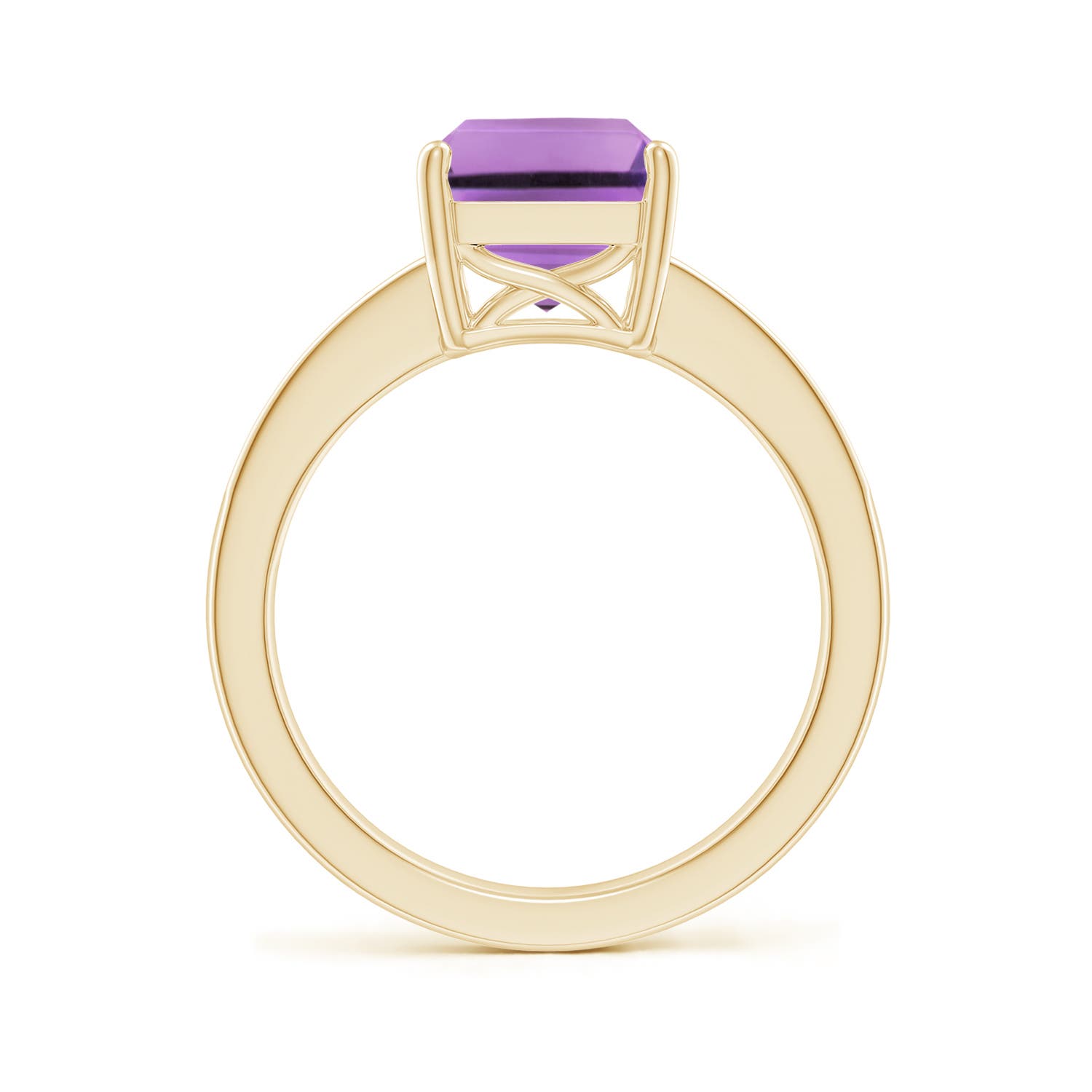 A - Amethyst / 3.07 CT / 14 KT Yellow Gold