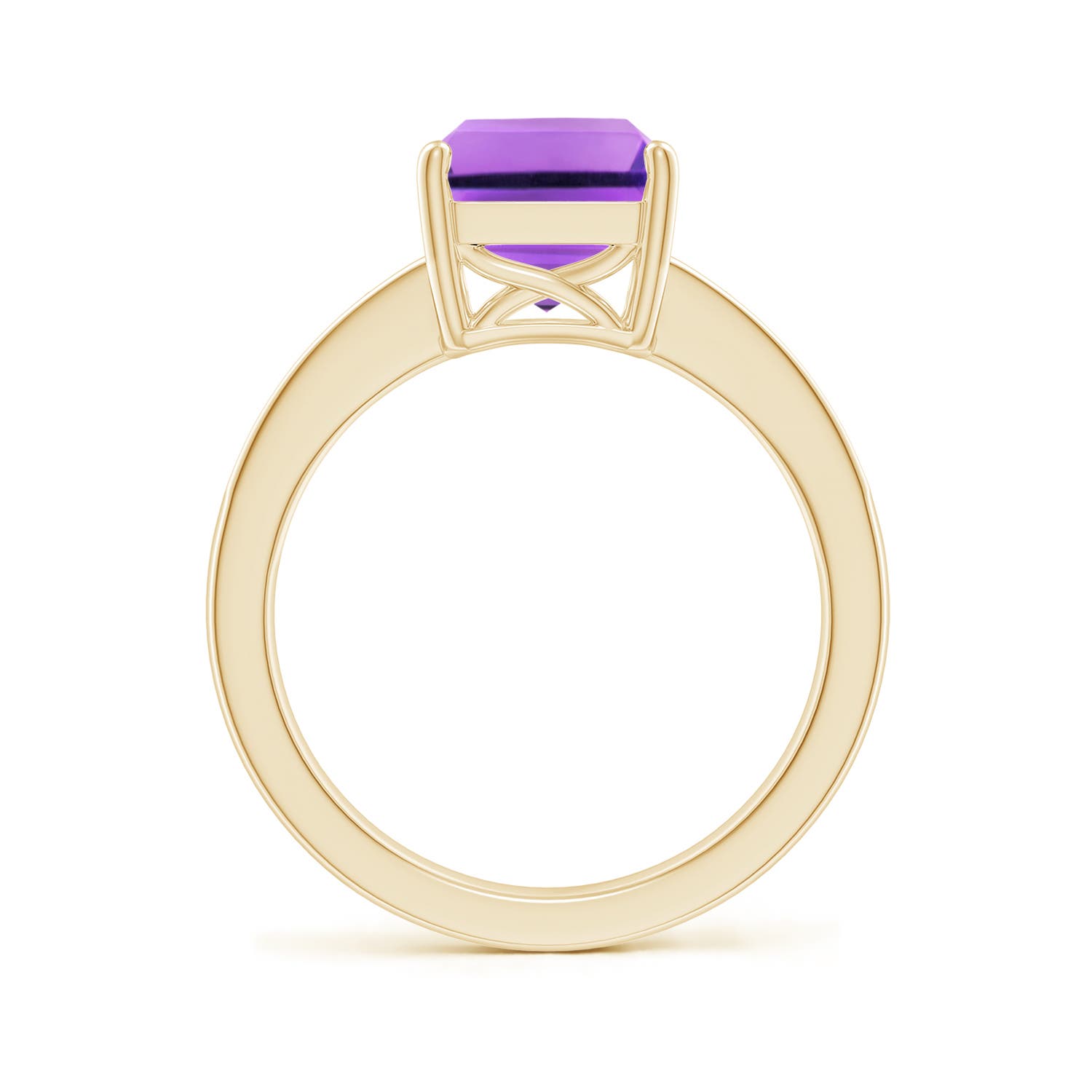 AA - Amethyst / 3.07 CT / 14 KT Yellow Gold