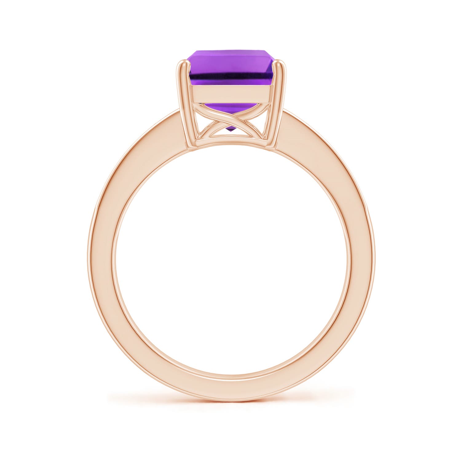 AAA - Amethyst / 3.07 CT / 14 KT Rose Gold