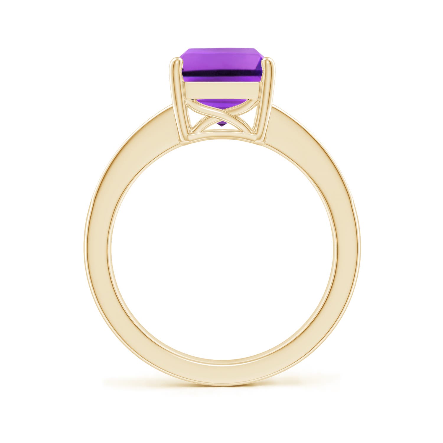 AAA - Amethyst / 3.07 CT / 14 KT Yellow Gold